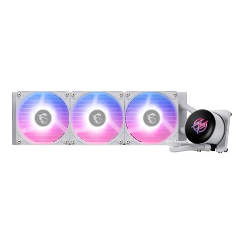 Chłodzenie wodne MSI MPG CORELIQUID P13 360 WHITE ARGB 3x120mm