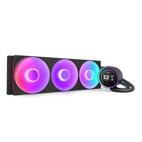 Chłodzenie wodne NZXT Kraken Elite 420 RGB LCD czarne