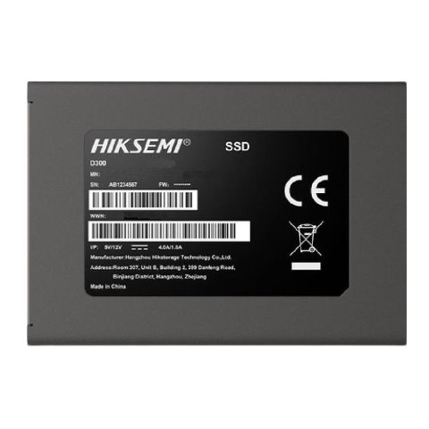 Dysk SSD HIKSEMI D300 960GB SATA3 2,5" (536/505 MB/s) 3D NAND TLC
