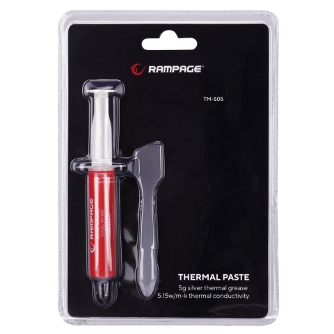 Pasta termoprzewodząca Rampage TM-505 5g 5.15W/m.K