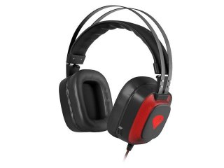 Słuchawki z mikrofonem Genesis Radon 720 Gaming Virtual 7.1 LED czarno-czerwone