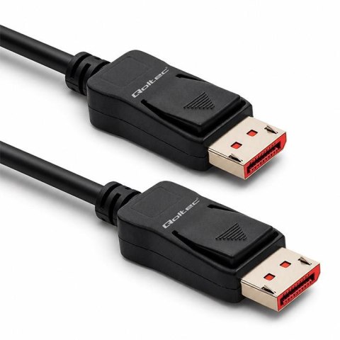 Kabel DisplayPort Qoltec M/M v2.1 | 54G | 1.5m