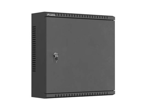 Szafa instalacyjna Lanberg TPR 10" z płytą mech 400x400x140 czarna (złożona)