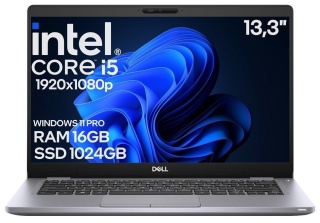 13" Dell 5310 Core i5 10GEN 16GB 1TB SSD A