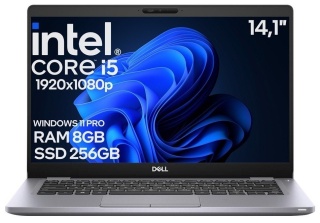 13" Dell 5310 Core i5 10GEN 8GB 256SSD A-