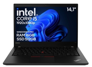 14" Lenovo T14 Gen1 Core i5 10GEN 16GB 1TB SSD A
