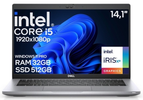 Laptop Dell Latitude 5420 i5-1145G7 11GEN Iris Xe 32GB 512SSD Win11 A