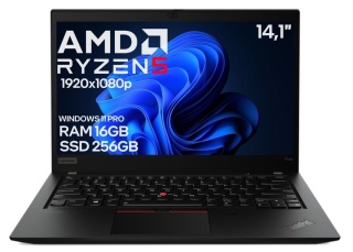 Laptop Lenovo ThinkPad T14s GEN1 Ryzen 5 PRO 4650U 16GB 256SSD Win11 A-